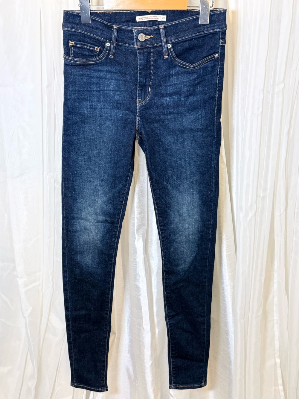 Slim Fit Dark Blue Jeans